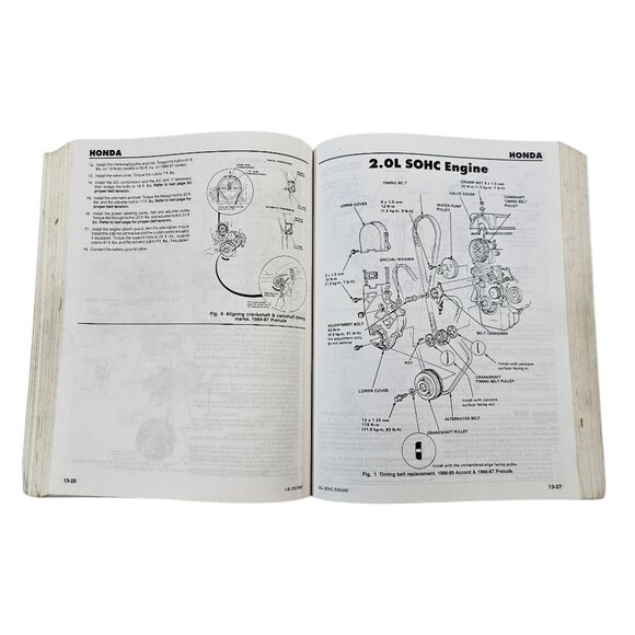 Motor Timing Belt Replacement Guide 1970-99 Domestic Imported Cars Light Trucks - Picture 11 of 14